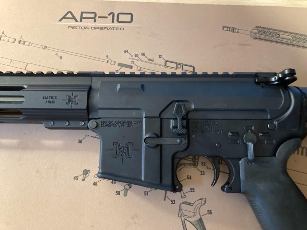 Matrix Arms Foxtrot AR-15 M-LOK Free Float Handguard - 15" Black - Blem - Customer Photo From Guy Spinale