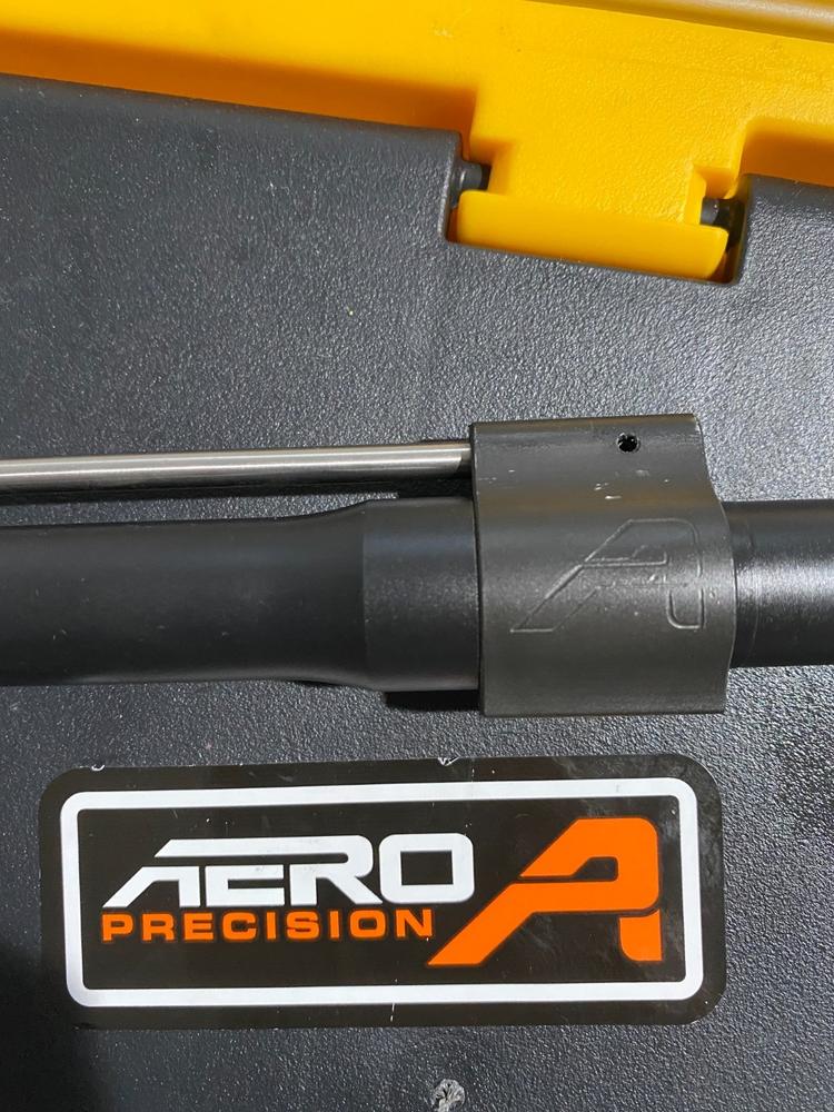 Aero Precision .750 Low Profile Gas Block w/Aero Logo - Phosphate - Customer Photo From Neelay Pandya