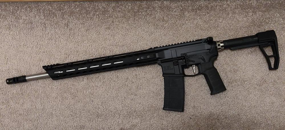 ODIN Works 18" 223 Wylde Rifle Length 3-Gun Profile Stainless Steel Barrel w/ FREE tunable GB - Customer Photo From eugene m.