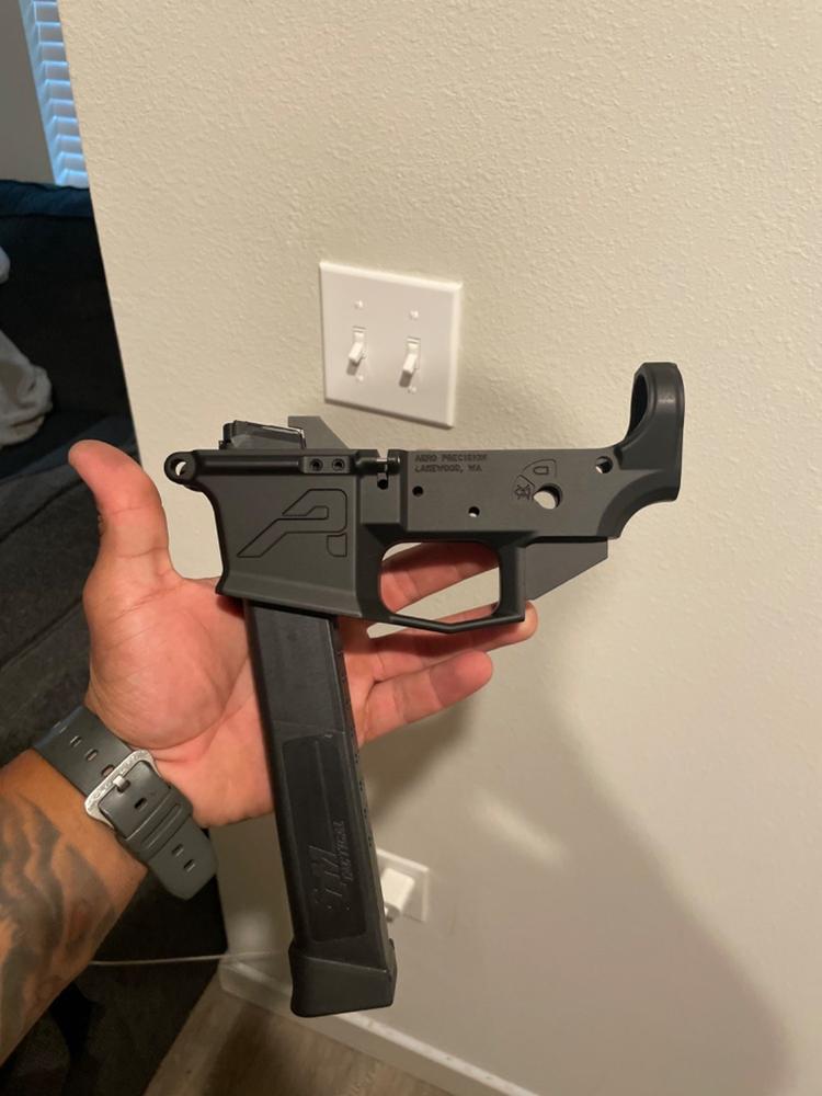 Aero Precision EPC 9 9mm AR-15 Lower Receiver - Black - Customer Photo From Antonio Jenkins