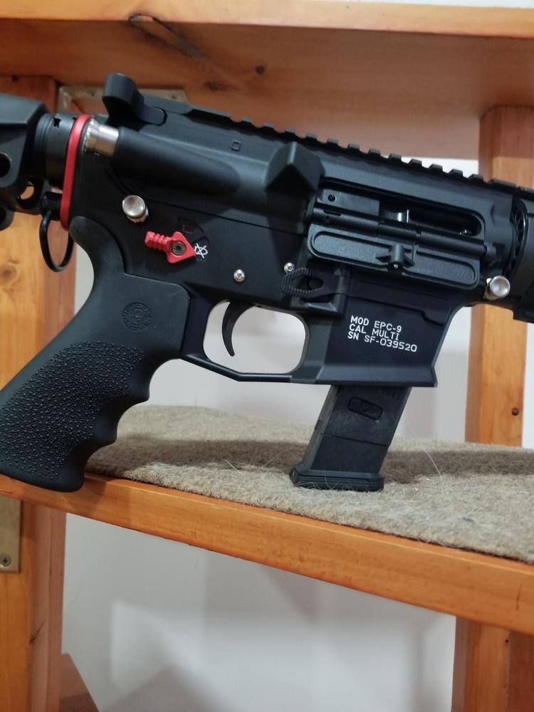 Aero Precision EPC 9 9mm AR-15 Lower Receiver - Black - Customer Photo From Jeff Harrington