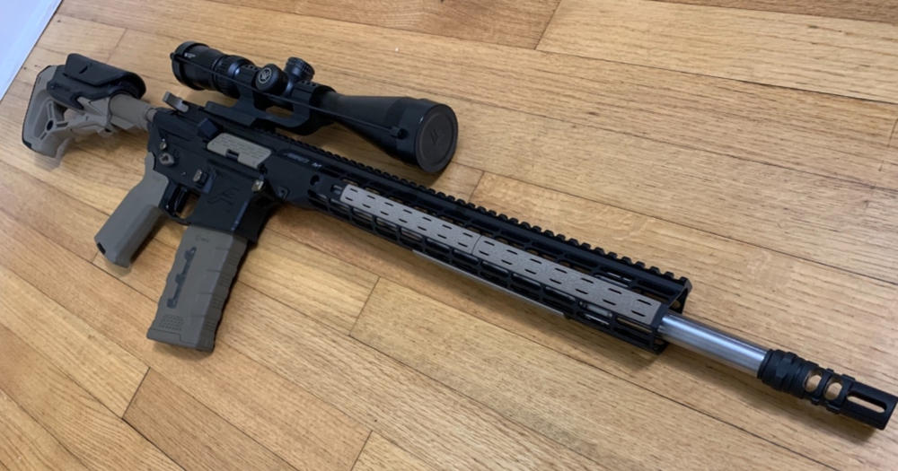 ODIN Works 18" 223 Wylde Rifle Length DMR Profile Stainless Steel Barrel w/ FREE tunable GB - Customer Photo From Joel Sanabria