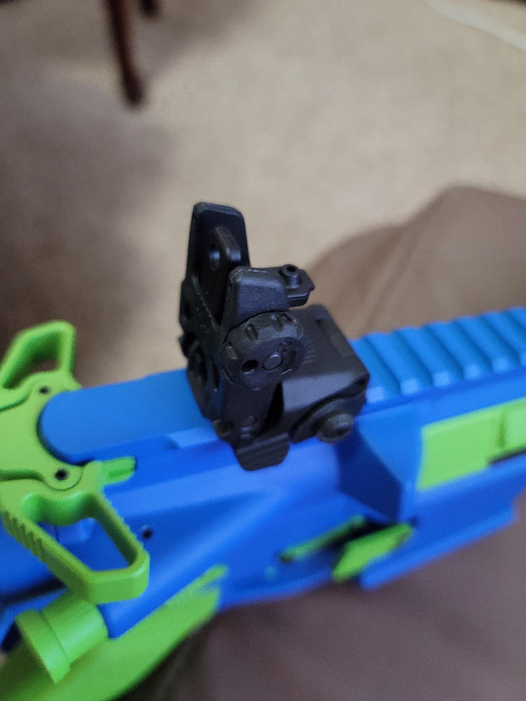 Magpul MBUS Flip-Up Sight Set (Front & Rear) - Customer Photo From Evan Rosing