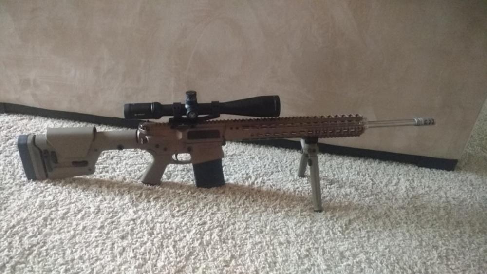 ODIN Works 22" 6.5 Creedmoor Tactical Match Profile Stainless Steel Barrel w/ FREE tunable GB and Tube - Customer Photo From Ernest H.