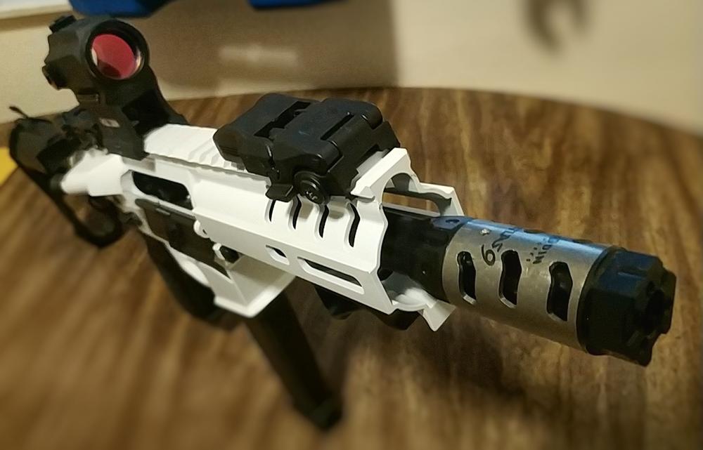 ODIN Works 9 mm Atlas Compensator 1/2-28 threads - Customer Photo From Paul S