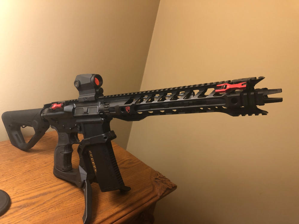 Strike Industries Sidewinder II Iron Sights - Red - Customer Photo From Anthony McClanaghan