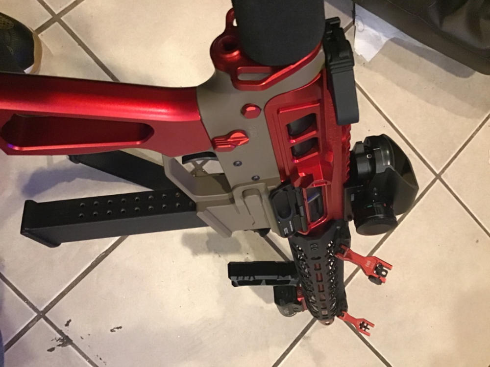 Strike Industries Sidewinder II Iron Sights - Red - Customer Photo From Vince Ashe