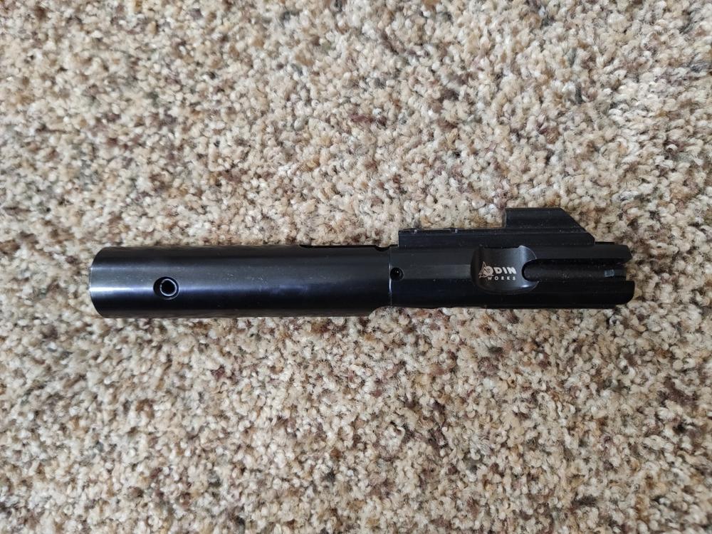 ODIN Works 9mm Black Nitride Bolt Carrier Group - Customer Photo From Christopher. Pabellan