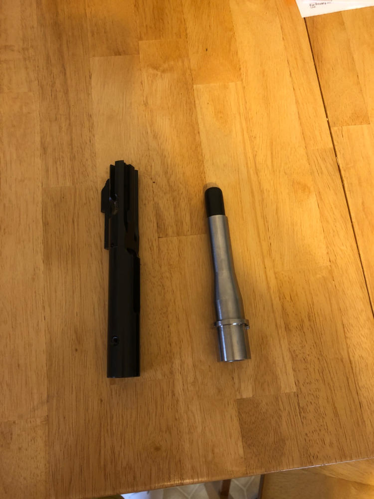 ODIN Works 9mm Black Nitride Bolt Carrier Group - Customer Photo From Gregory Gageby