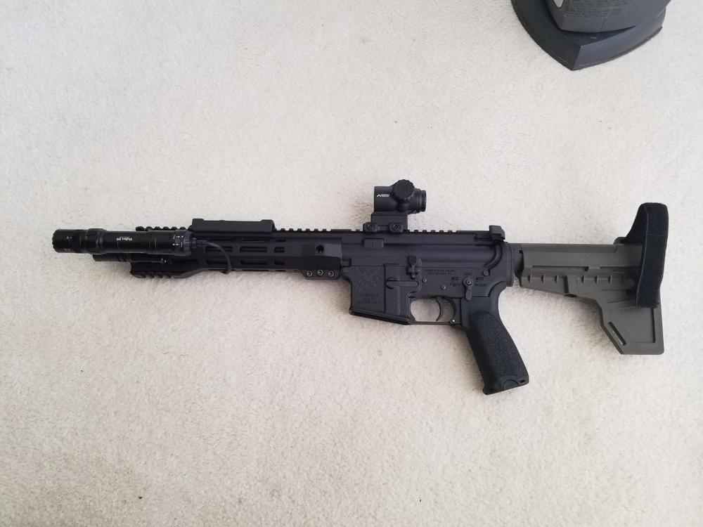 Brace Built AR-15 Ambidextrous Charging Handle - Customer Photo From Channing Hillman