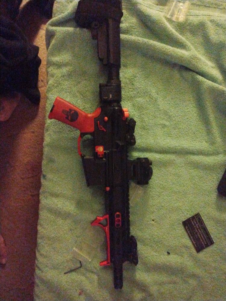 ODIN Works Ambidextrous Modular Safety - Red - Customer Photo From Brandon Palmore