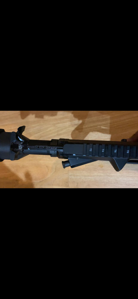 ODIN Works AR-10 / LR-308 Extended Latch Charging Handle - Black - Customer Photo From Steven V.