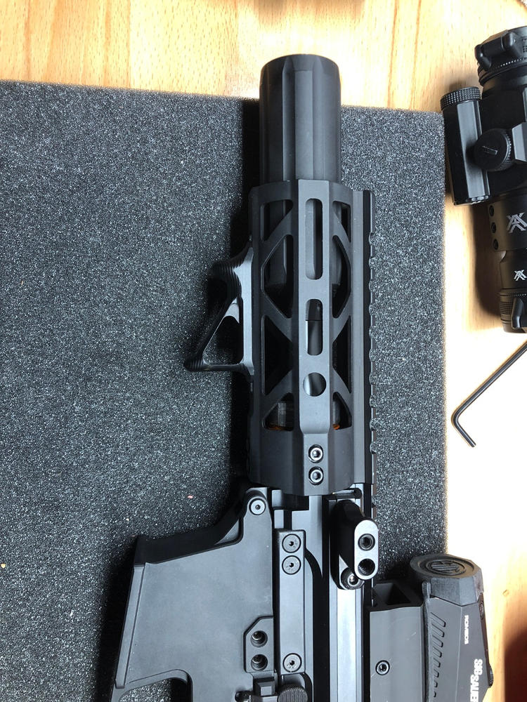 ODIN Works B1 Low Profile Handstop - M-LOK - Black - Customer Photo From Jeff Mezzullo