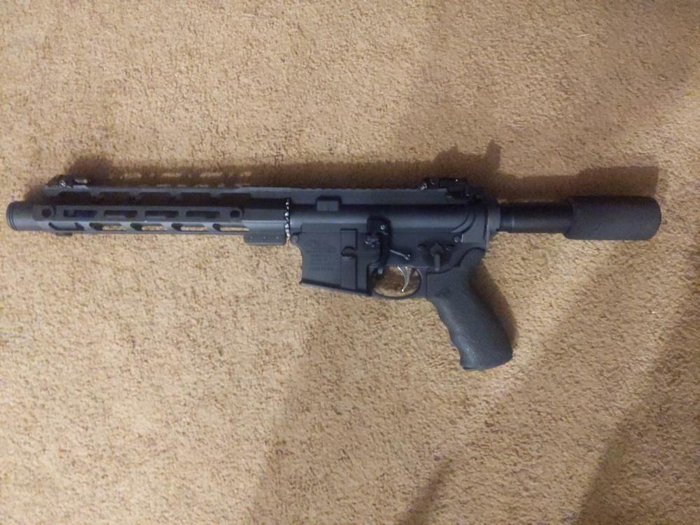 NBS 8.5" 300 Blackout 1:8 Pistol Length Barrel - Parkerized - Customer Photo From Michael Sharp