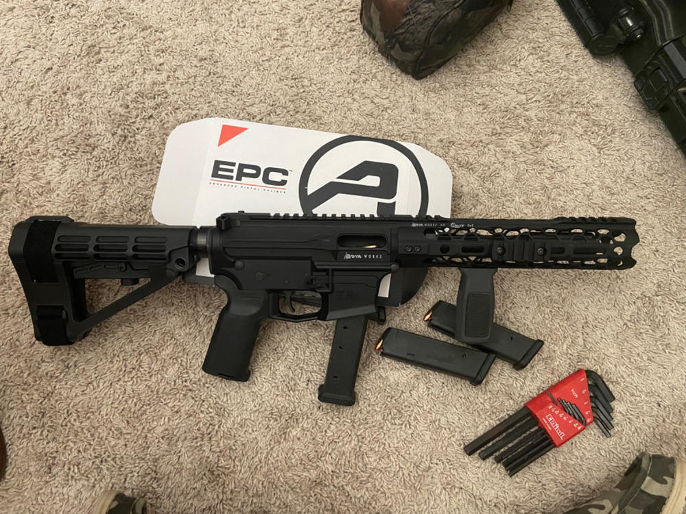 ODIN Works O2 Lite M-LOK Handguard - 9.5", Black - Customer Photo From Sean Peters