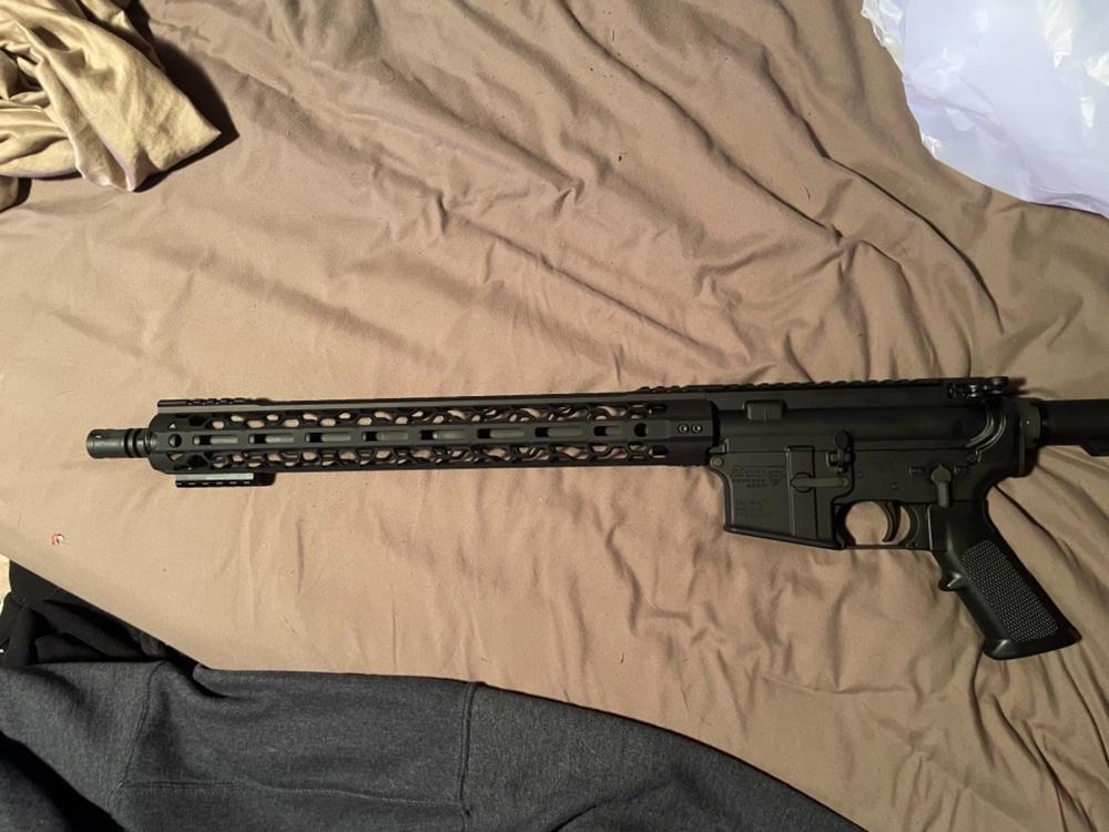 ODIN Works O2 Lite M-LOK Handguard - 15.5", Black - Customer Photo From Daniel Smallwood