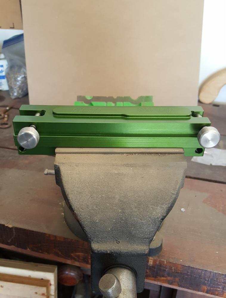 ODIN Works Upper Combo Vice Block - Green - Customer Photo From Frederick jackson