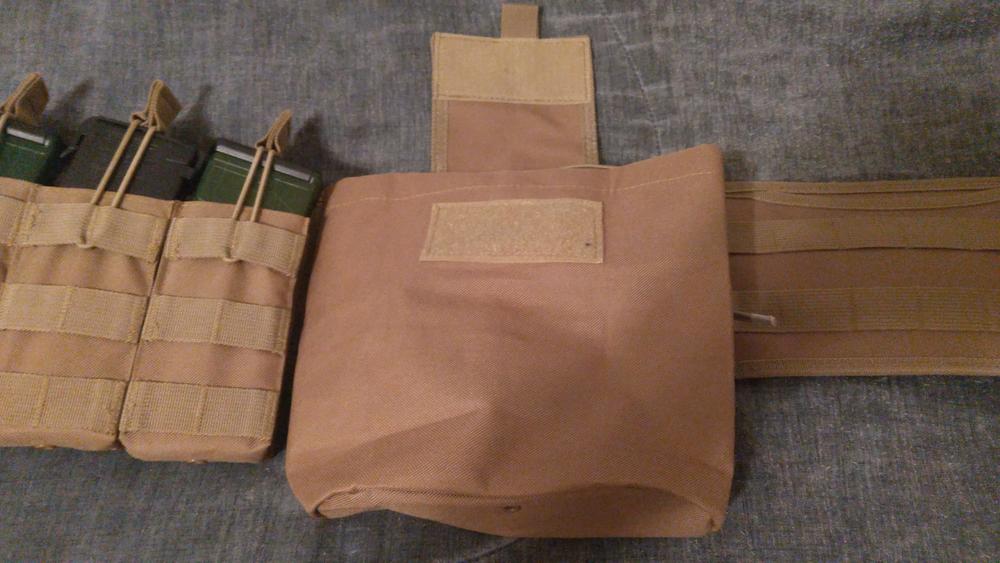 VISM Folding Dump Pouch - Customer Photo From Scott