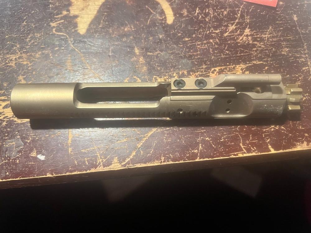 Toolcraft .223/5.56/300 BLK M16 Profile Bolt Carrier Group Ion Bond DLC - FDE - Customer Photo From David Moraga