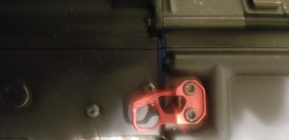 ODIN Works XMR 3 Extended Mag Release - Red - Customer Photo From MAXIMILLIAN santoro