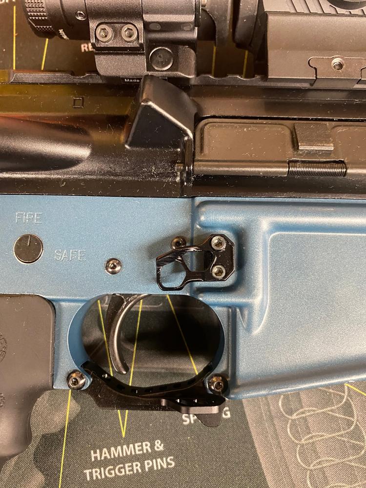 ODIN Works XMR 3 Extended Mag Release - Customer Photo From Chris G