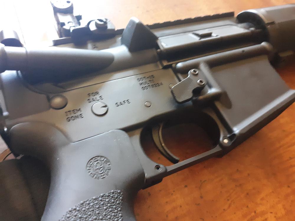 ODIN Works XMR Extended Mag Release - Customer Photo From David chance 