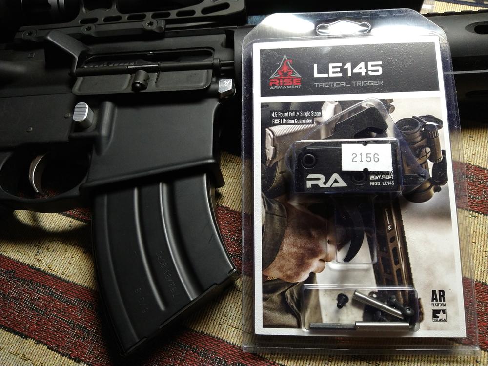 Rise Armament LE145 Tactical Drop-In Trigger - Customer Photo From Mark