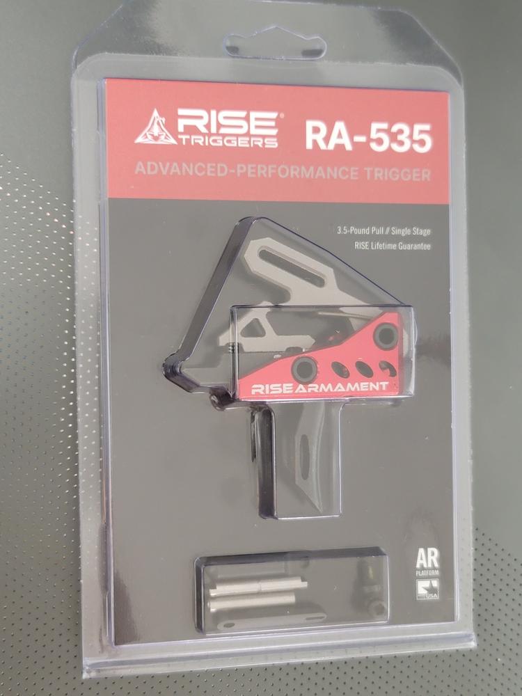 Rise Armament RA-535 Advanced Performance Drop-In Trigger - Black - Customer Photo From Tuan Nguyen