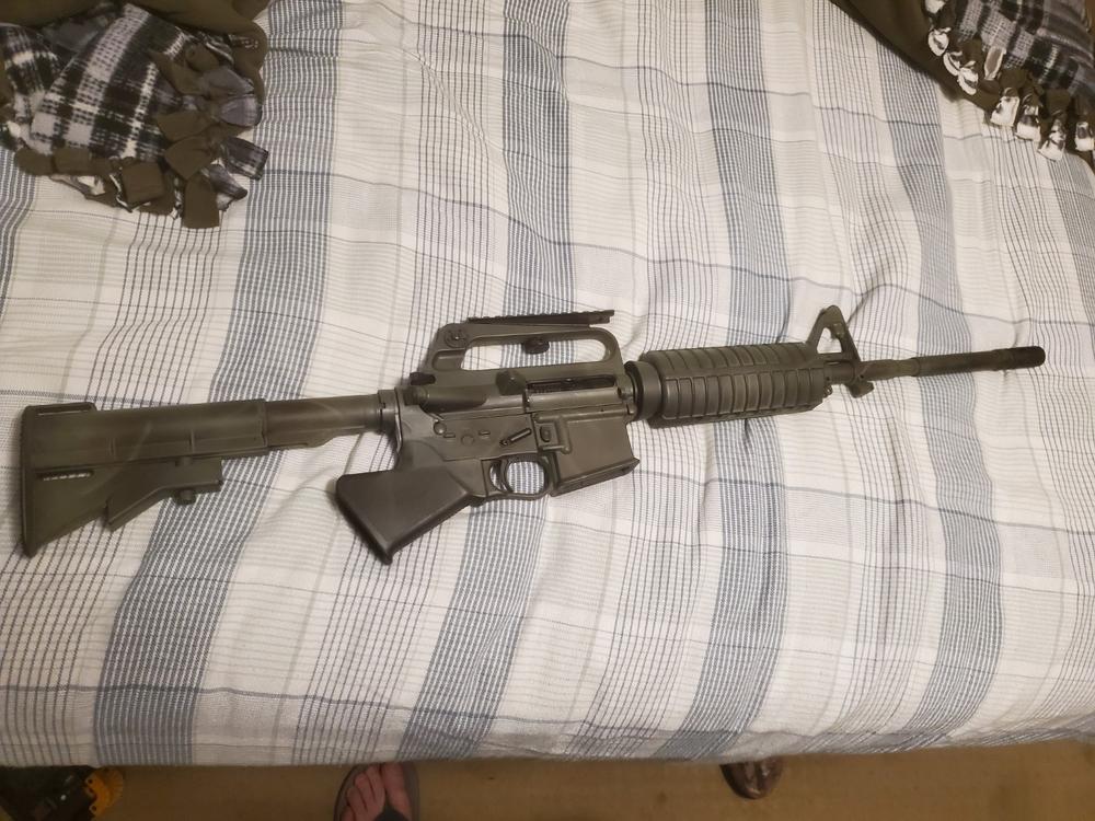 Sparrow Dynamics CRG-15 Compliant Rifle Grip - FDE - Customer Photo From Justin Wagner