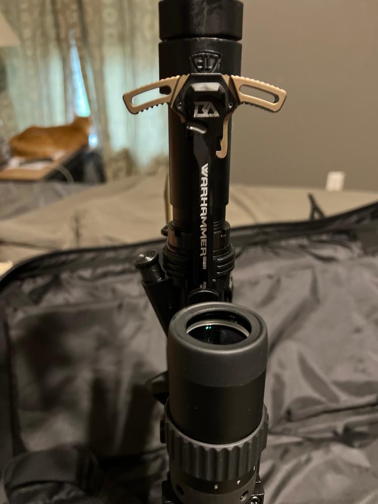 Breek Arms Warhammer AR-15 Charging Handle - Customer Photo From SCP