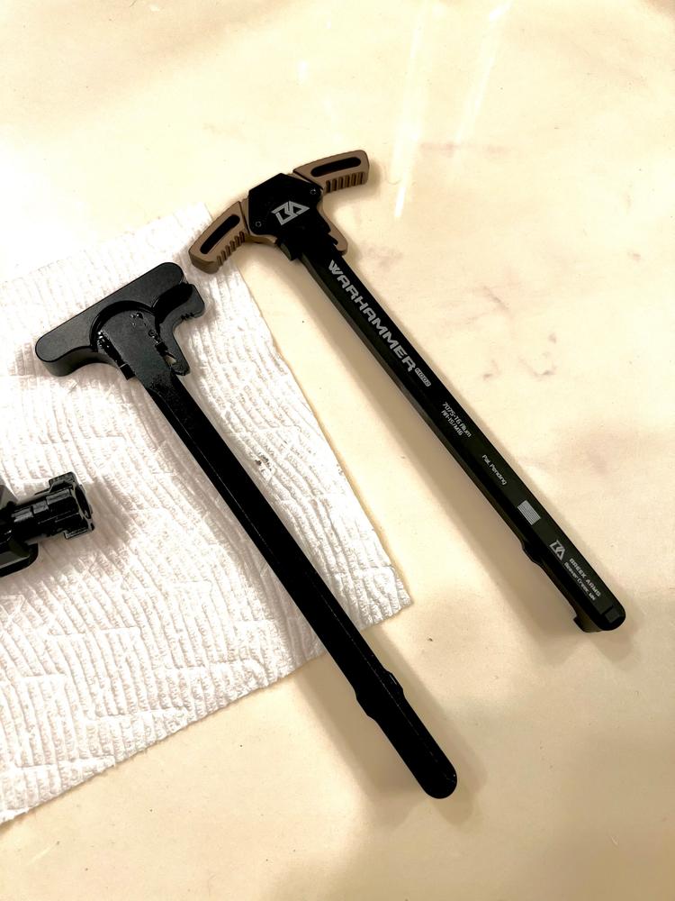 Breek Arms Warhammer AR-15 Charging Handle - Customer Photo From SCP