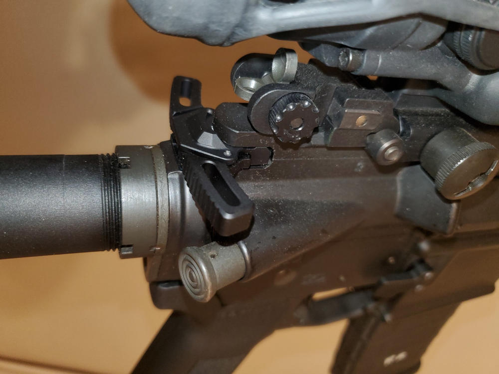 Breek Arms Warhammer AR-15 Charging Handle - Black - Customer Photo From Robert Rojas