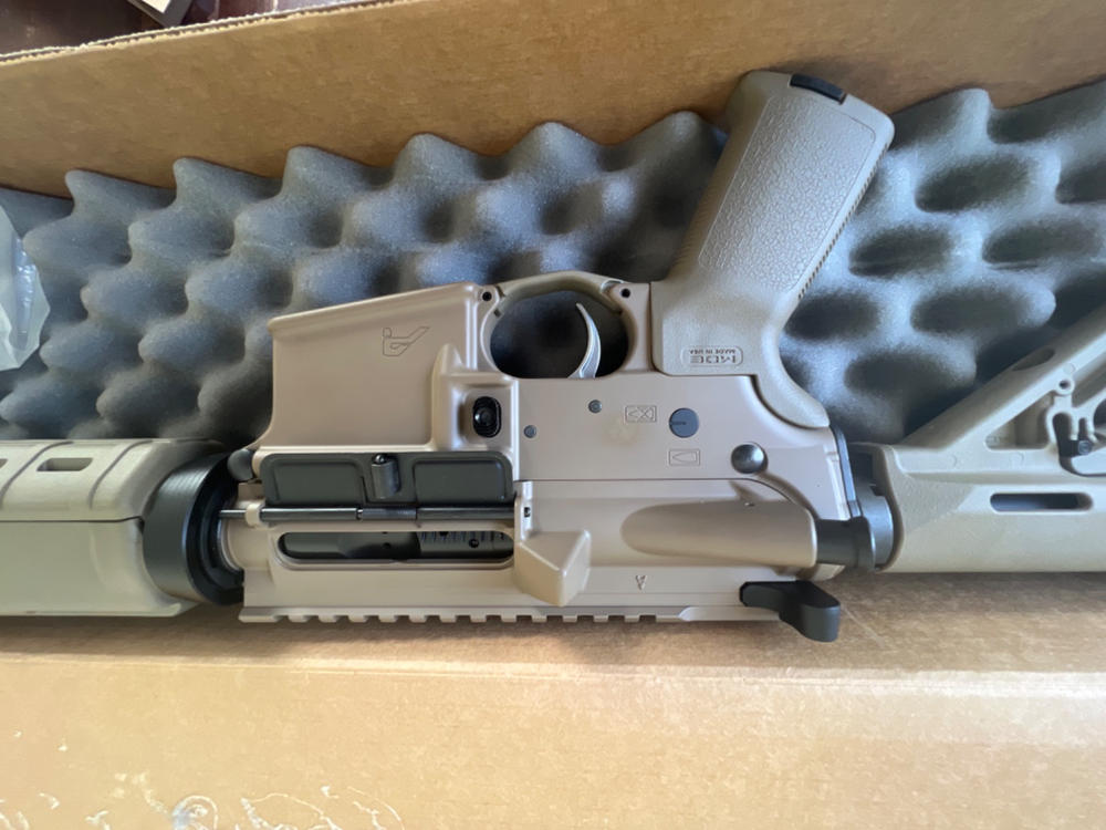 Aero Precision AR-15 Assembled Upper Receiver - FDE - Customer Photo From Jeremy Lavers