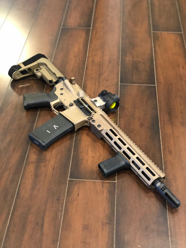 Aero Precision AR-15 Assembled Upper Receiver - FDE Cerakote - Customer Photo From Vincent Spinella