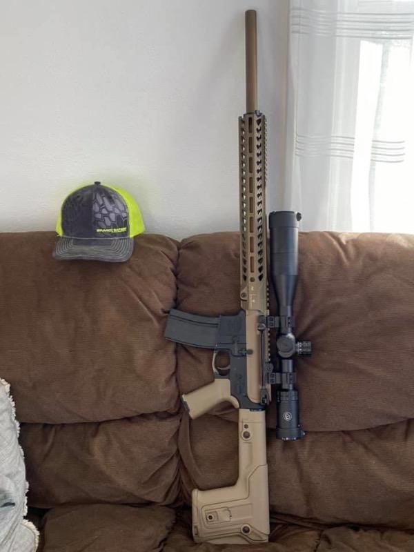 Aero Precision AR-15 Assembled Upper Receiver - FDE Cerakote - Customer Photo From Jayson reedy