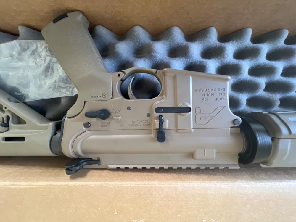 Aero Precision AR-15 Assembled Upper Receiver - FDE - Customer Photo From Jeremy Lavers