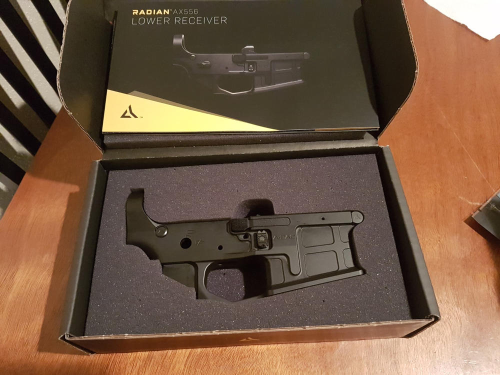 Radian AX556 Lower Receiver - Customer Photo From Brian Huynh