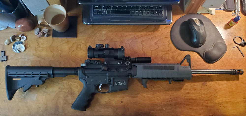 Radian Raptor-SD Ambidextrous Charging Handle - Tungsten Grey - Customer Photo From Brook Balocca