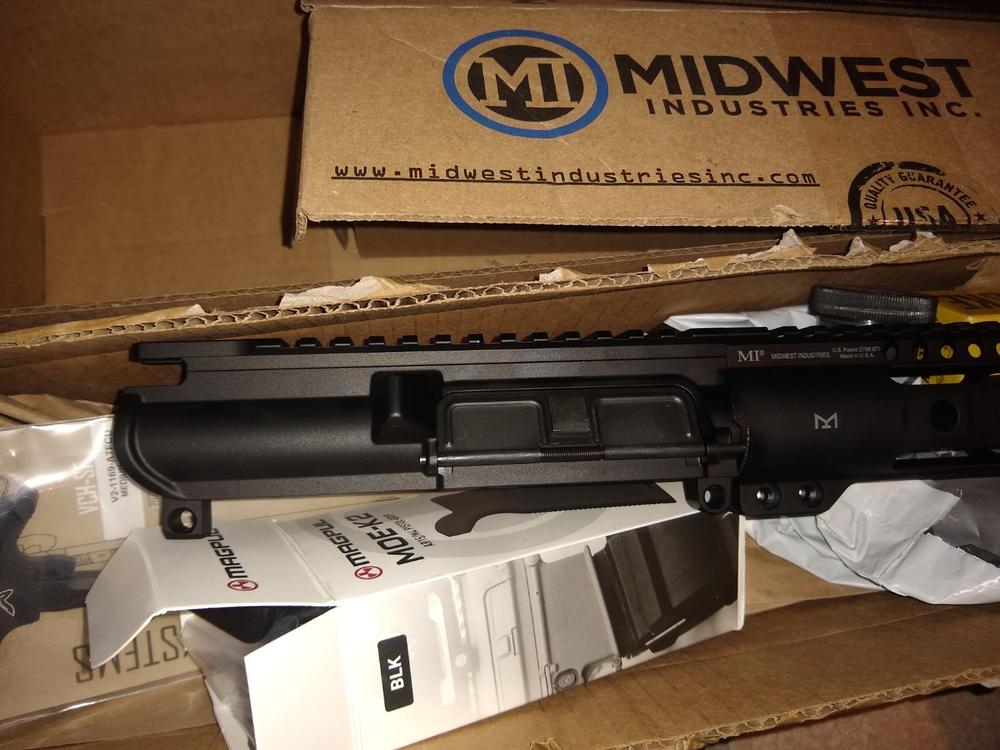 Aero Precision AR-15 Assembled Upper Receiver, No Forward Assist - Anodized Black - Customer Photo From Phillip Manegold