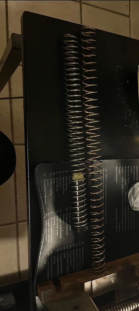 Strike Industries AR-15 Carbine Flat Wire Spring - Customer Photo From Carlos Toledo