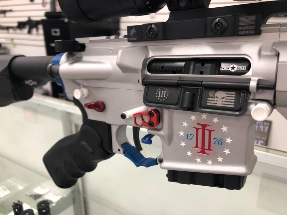 Strike Industries AR Stock Stop (for Featureless / Fixed Stock Conversion) - Customer Photo From Marc Moja