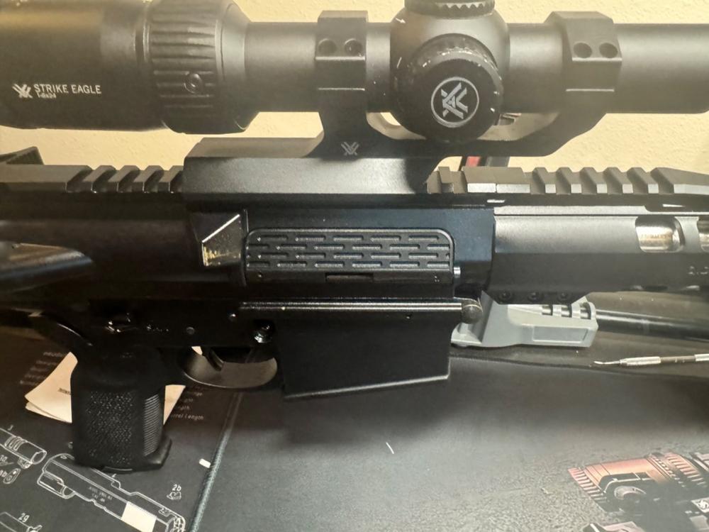 Strike Industries AR Ultimate Dust Cover for 308 Capsule - Black - Customer Photo From John Schaffer