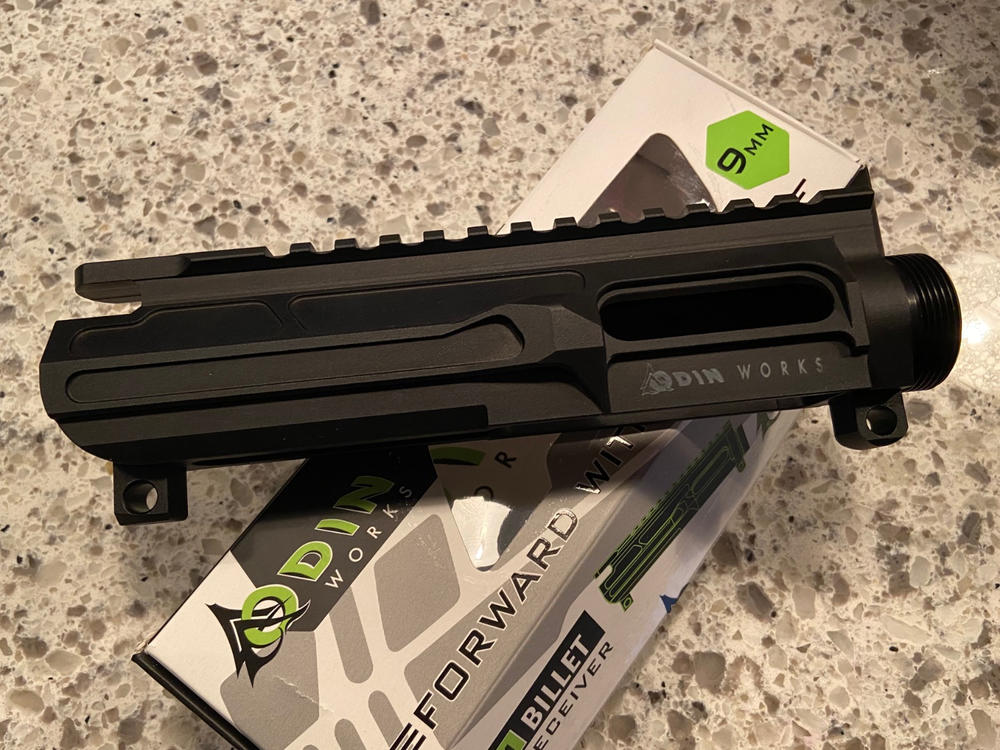 ODIN Works 9mm Billet Upper Receiver - Customer Photo From JEREMY BOHNER