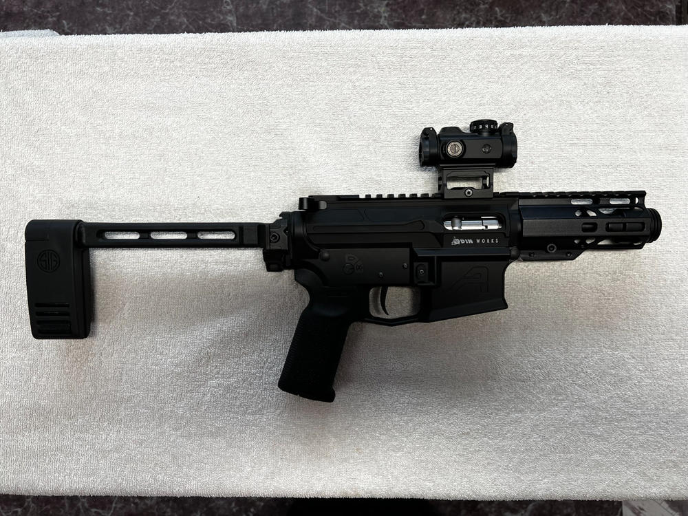 ODIN Works 9mm Billet Upper Receiver - Customer Photo From Stephen Durham