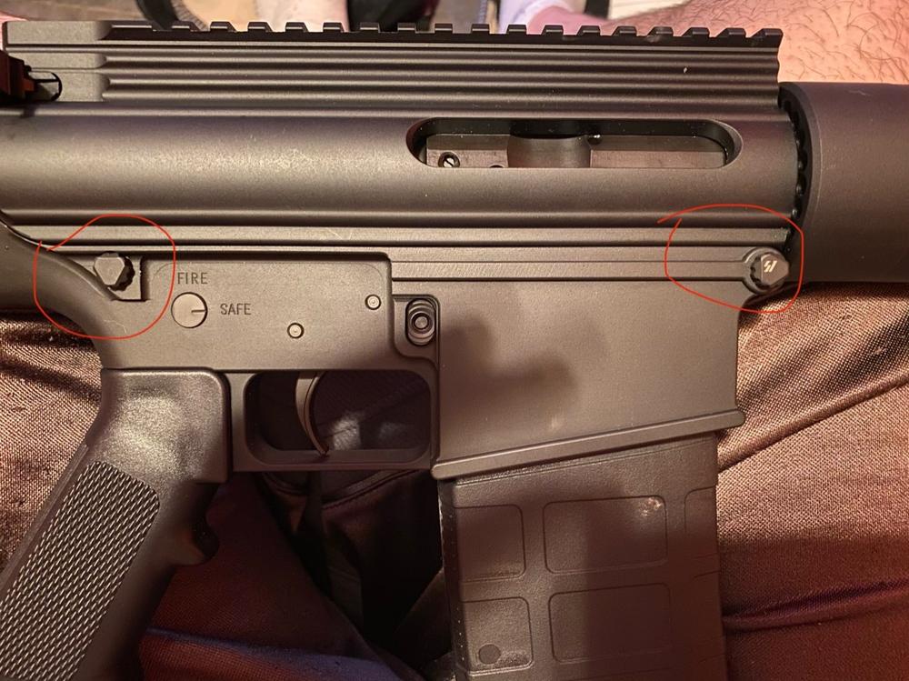 Strike Industries AR-10 Shift Pins - Black - Customer Photo From Raymond Wilkinson Jr