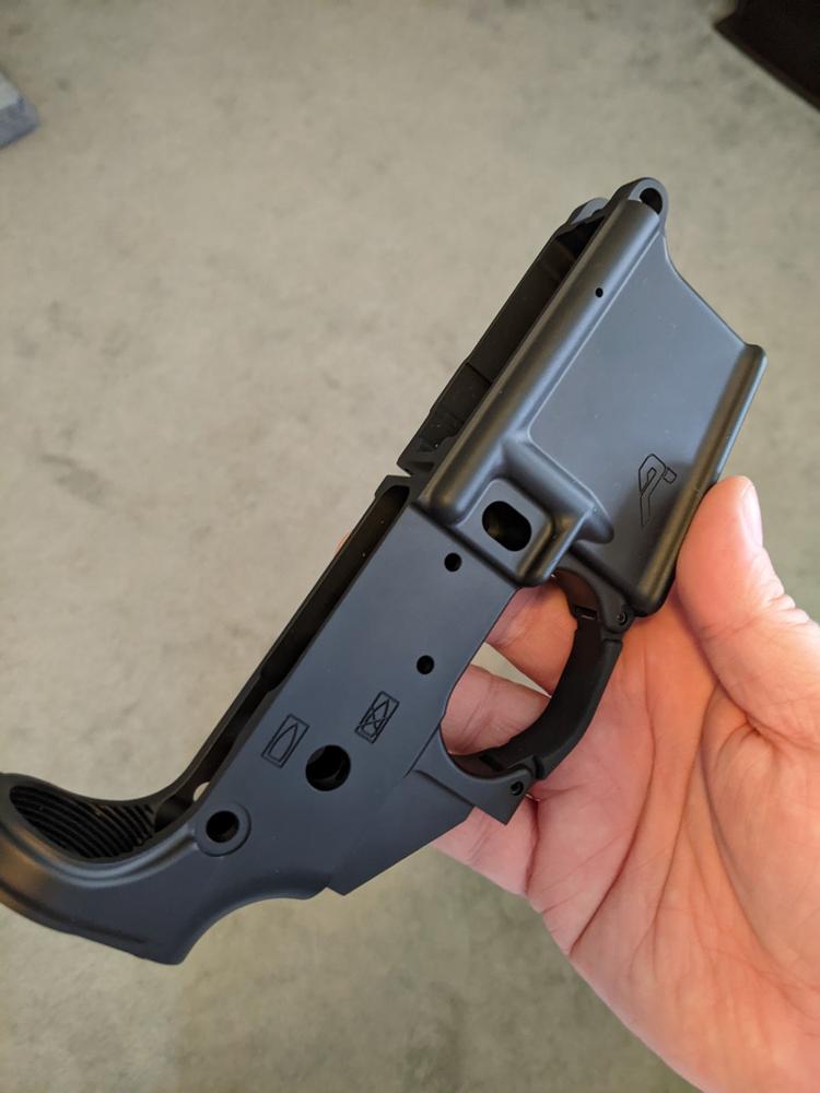 Aero Precision AR-15 Stripped Lower Receiver Gen 2 - BLEM - Customer Photo From Nate Reinert