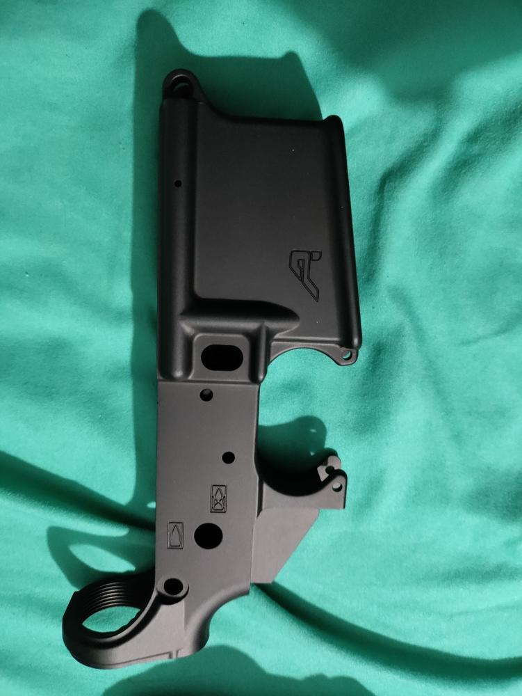 Aero Precision AR-15 Stripped Lower Receiver Gen 2 - BLEM - Customer Photo From Victor Lopez