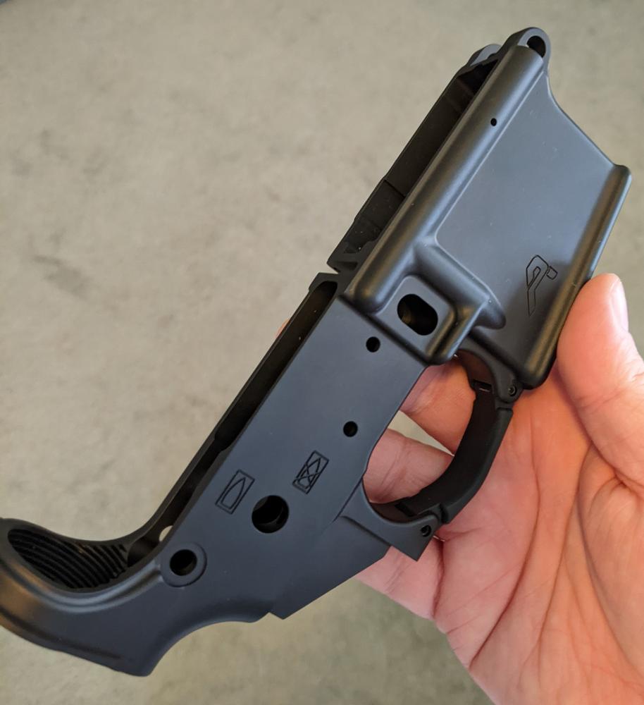 Aero Precision AR-15 Stripped Lower Receiver Gen 2 - BLEM - Customer Photo From Nate Reinert