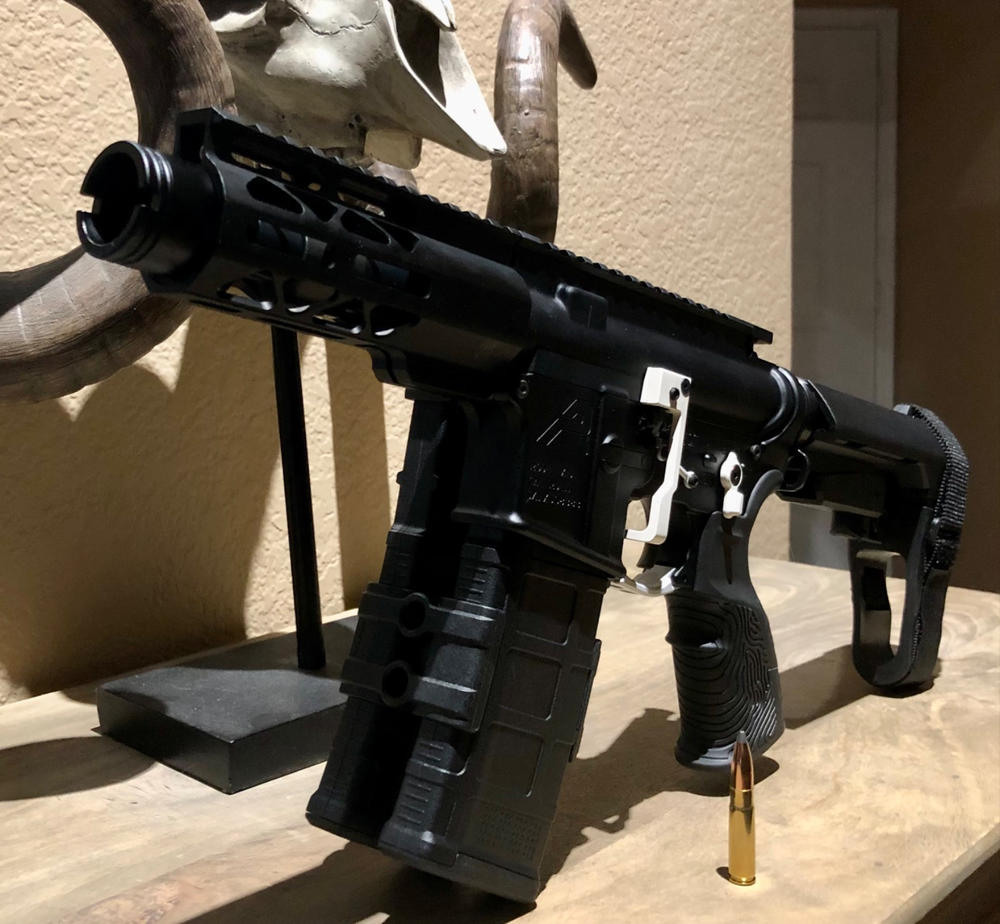 NBS 5" .300 BLK 1:7 Micro Black Nitride Barrel - Customer Photo From Adrian Dare