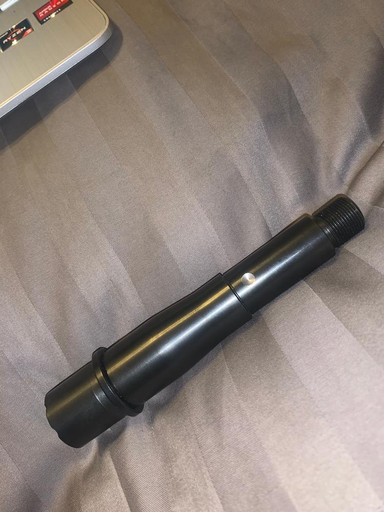 NBS 5" .300 BLK 1:7 Micro Black Nitride Barrel - Customer Photo From S Tor